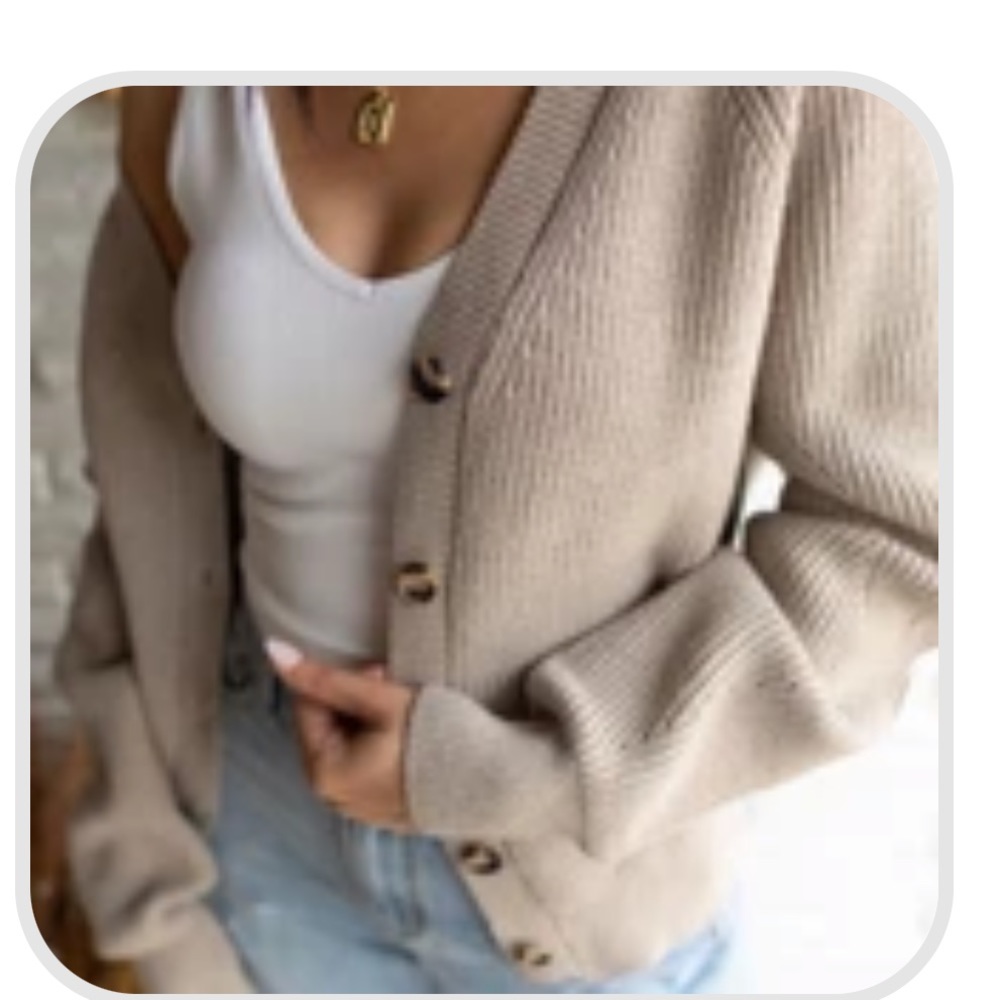 Taupe Cardigan